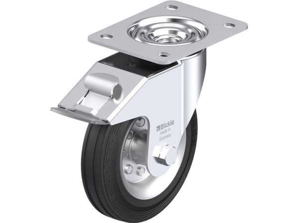 Ohjausrulla tulpalla Blickle LE-VE 160R-FI