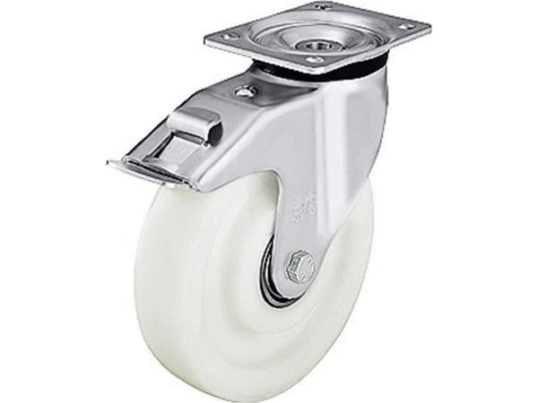 Styrehjul med bremse Blickle LK-SPO 125K-3-FI