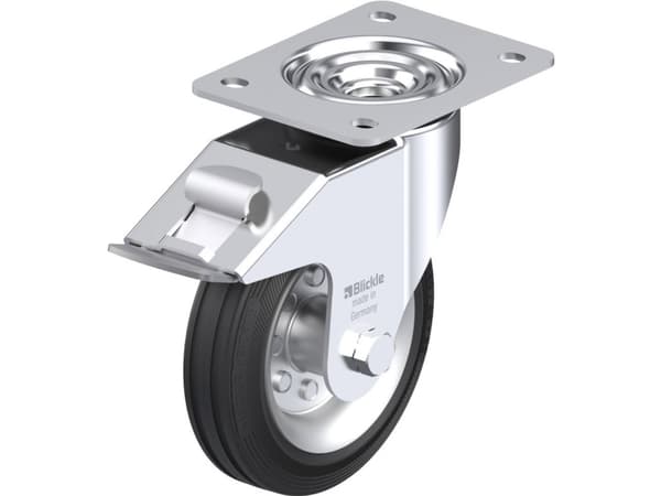 Ohjausrulla tulpalla Blickle LE-VE 150R-FI
