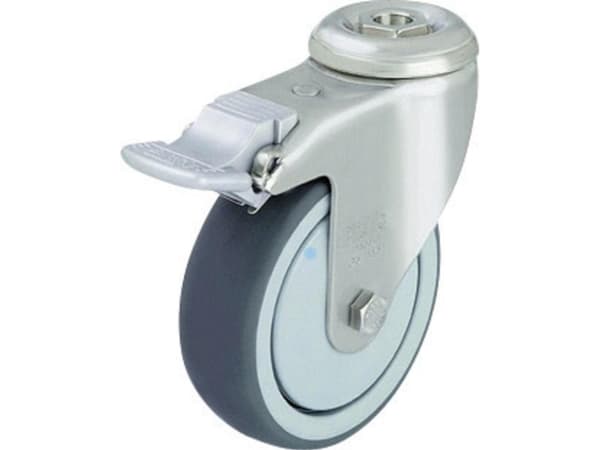 Blickle 574624 LKRXA-TPA 126KFD-11-FI (LKRXA-TPA 126KD-11-FI-FK) Styrehjul med bremse Hjuldiameter: 125 mm Bæreevne (maks.): 120 kg 1 stk