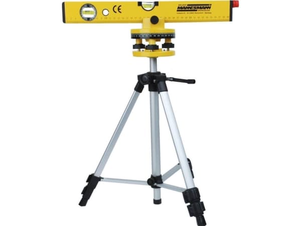 Brüder Mannesmann 81125 Laser farpas Inkl. stativ 40 cm 30 m 0,5 mm/m
