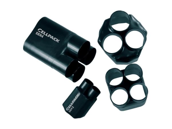 CellPack 125365 Lämpökutistettava letku kolmijohtiminen vaippa 1 kpl