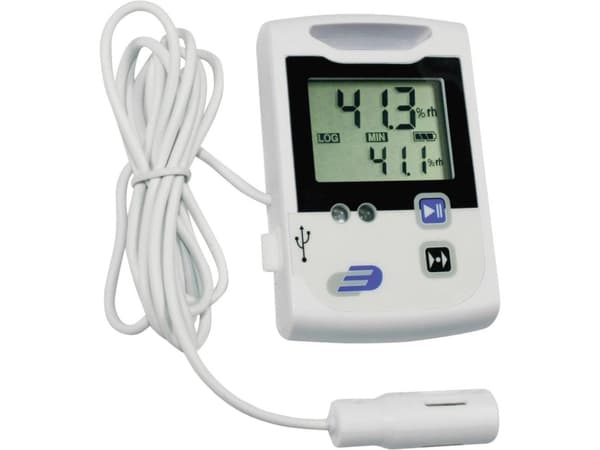 Dostmann Electronic 311045 LOG110-EXF Multi-datalogger Mål Luftfugtighed, Temperatur -30 til 70 °C 0 til 99 % rF