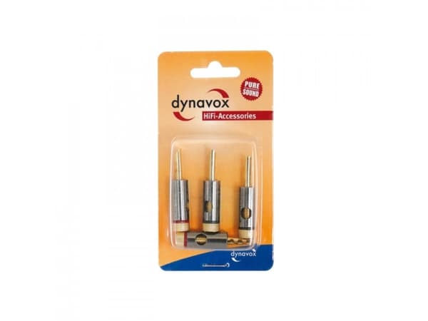 Dynavox 206436, Banana, Musta, Kulta, Metallinen, Punainen, Kulta, 6 mm, 11 mm, 11 mm