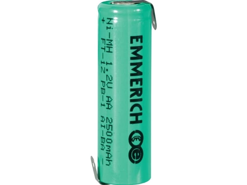 Emmerich Mignon ZLF Special-batteri R6 (AA) Z-loddefane NiMH 1.2 V 2500 mAh