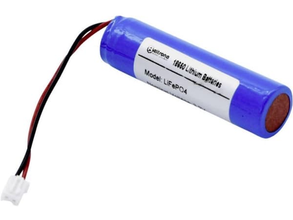 Beltrona 18650XH2.54 Special-batteri 18650 Stik LiFePO 4 3.2 V 1500 mAh