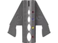 Miniatyrbilde 2 av 4: TOOLCRAFT PLE-0A1 Crimp-indsatser Crimpindsats til krympeslangestik Passer til mærke: TOOLCRAFT PZ-500