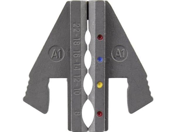 TOOLCRAFT PLE-0A1 Crimp-indsatser Crimpindsats til krympeslangestik Passer til mærke: TOOLCRAFT PZ-500