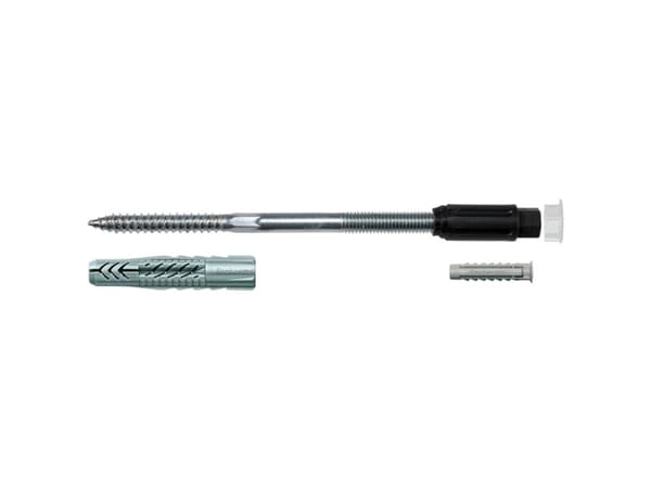 Fischer 45685, Ruuvi- ja seinäpistokesarja, Tiili, Betoni, 1 cm, 12 cm, 20 kpl, Laatikko