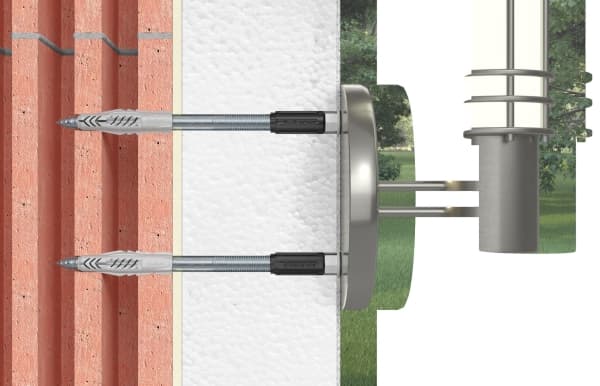 Thermax-etäisyyskiinnitysjärjestelmä FISCHER 10/120 mm sisäkierre M8