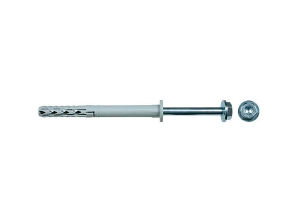 Fischer 46332, Kit med skruv och väggplugg, Tegel, Betong, Torx, TX40, ETA-07/0121, 120 mm