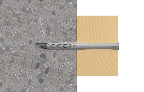Fischer 503002, Kit med skruv och väggplugg, Tegel, Betong, Torx, TX30, ETA-07/0121, 120 mm