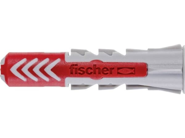 Fischer Duopower dybel 6x30mm - 3 funktioner i 1. ekspansion, kipning, knude - pak a 100stk
