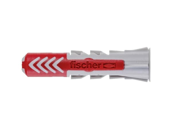 Fischer Duopower dybel 6x30mm - 3 funktioner i 1. ekspansion, kipning, knude - pak a 100stk