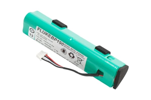 Fluke BP190, ScopeMeter 190/190C Series Fluke 430 Series, 1 kpl, nikkeli-metallihydridi (NiMH), 7,2 V, 3500 mAh