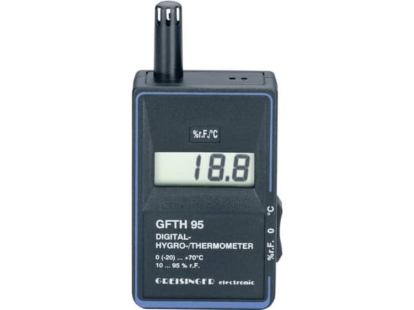 Greisinger GFTH 95 Luftfugtighedsmåler (hygrometer) 10 % rF 95 % rF