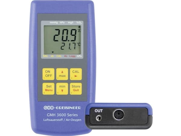 Greisinger GMH3692 Ilt-måleapparat