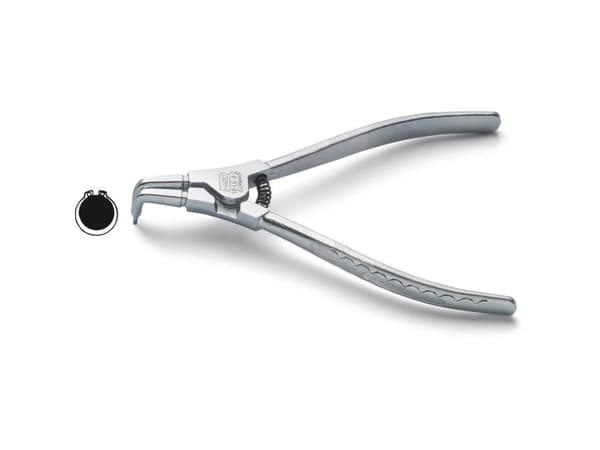 HAZET 1846D-1, Låseringtang, Sølv, 140 mm, 95 g, Tyskland