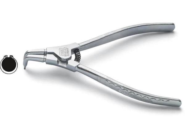 HAZET 1846D-1, Låseringtang, Sølv, 140 mm, 95 g, Tyskland