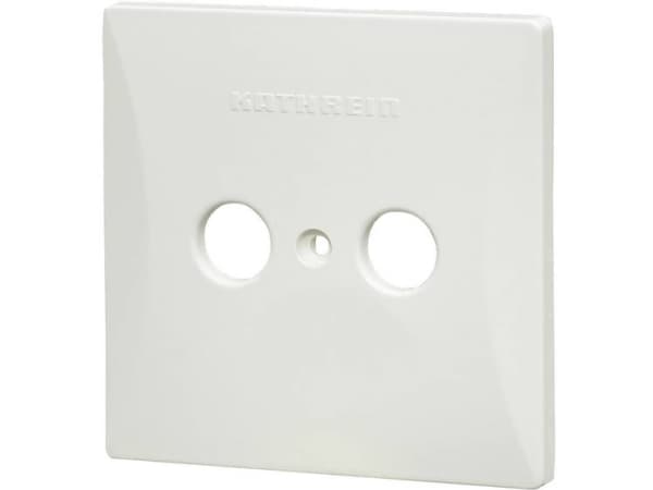 KATHREIN ESZ 52 - Planskiva - vit, RAL 9001 - 2 portar