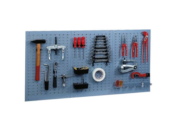 Küpper 70100 Stålplade/hulvæg i 3 dele (B x H) 120 cm x 60 cm 1 stk