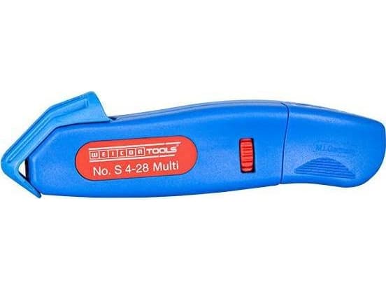 WEICON TOOLS 10030001 S 4-28 Multi Afisoleringskniv Egnet til Rundkablar 4 til 28 mm 0.5 til 6 mm²