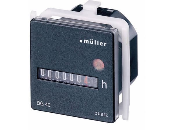 Müller BG 40.17 12-48V DC Runtime Counter Roller Counter