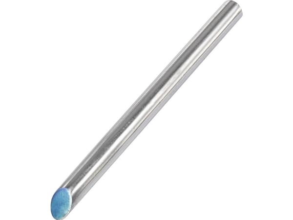 TOOLCRAFT Loddespids skråtskåret Spidsstørrelse 8 mm Indhold 1 stk