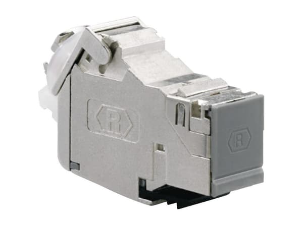 Rutenbeck UM-Cat.6A iso A, RJ-45, STP, 6a, 500 mO, -40 - 70 °C, Grå