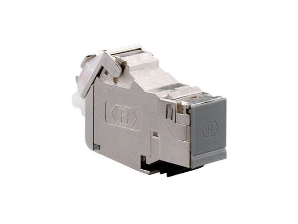 Rutenbeck UM-Cat.6A iso A, RJ-45, STP, 6a, 500 mO, -40 - 70 °C, Grå Harmaa