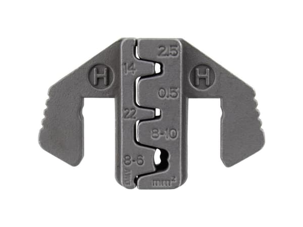 TOOLCRAFT PLE-0H 1423407 Krympningsinsats Platt kontakt, D-SUB-kontakt 2,5 till 10 mm² Passar till märket TOOLCRAFT PZ-500