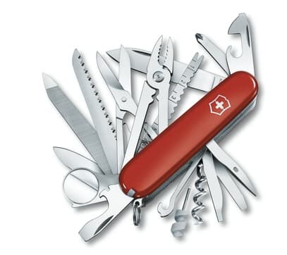 Victorinox SwissChamp, Klappkniv uten lås, Multiverktøyskniv