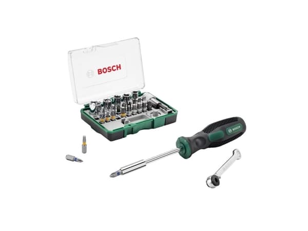Bosch BIT AND SCREW SET 27PIE PL WITH SCREWDRIVE -ruuvisarja