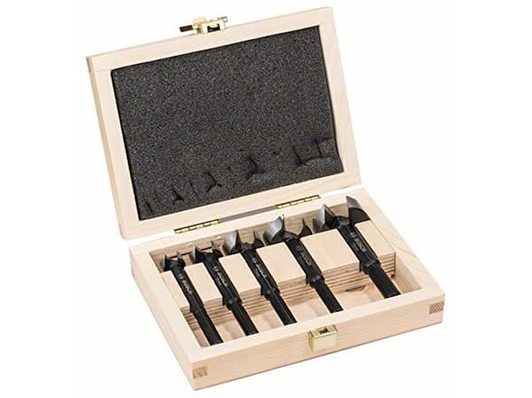 Bosch Forstner - Borsett - 5 deler - 25 mm, 15 mm, 20 mm, 35 mm, 30 mm - lengde: 90 mm