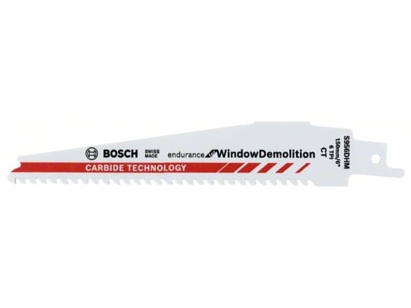 Bosch Endurance for WindowDemolition S 956 DHM - Sagblad - for window fixing screws, metal window frames, plastic window frames, wood window frames -