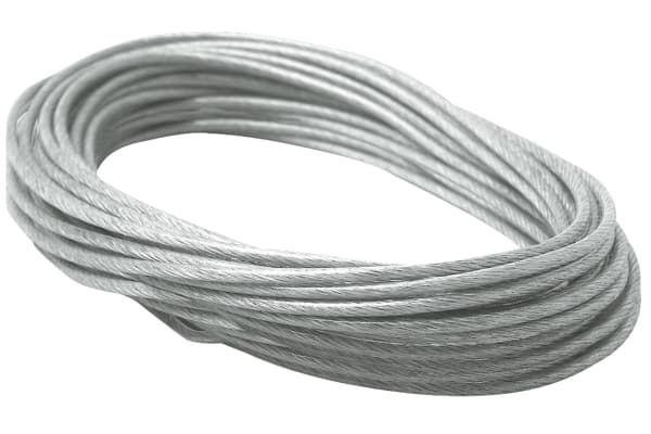 Paulmann Light&amp;Easy 979047 Pienjännitejohtojärjestelmän komponentit kiristysjohto Läpinäkyvä, harmaa