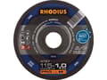 Miniatyrbild 4 av 5: Rhodius XT67 205425 Skärskiva rak 115 mm 22.23 mm 1 st Stål