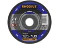 Miniatyrbild 1 av 5: Rhodius XT67 205425 Skärskiva rak 115 mm 22.23 mm 1 st Stål