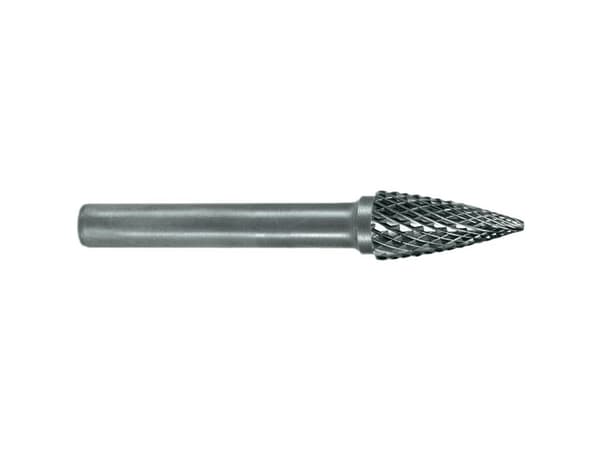 RUKO 116025 Fræsestift Hårdt metal Spidsbue 6 mm Længde 58 mm Skaftdiameter 6 mm