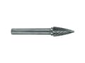 Miniatyrbilde 1 av 5: RUKO 116027 Fræsestift Hårdt metal Spidsbue 10 mm Længde 60 mm Skaftdiameter 6 mm
