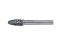 Miniatyrbilde 4 av 5: RUKO 116030 Fræsestift Hårdt metal Rundbue 6 mm Længde 58 mm Skaftdiameter 6 mm
