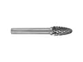 Miniatyrbilde 3 av 5: RUKO 116032 Fræsestift Hårdt metal Rundbue 10 mm Længde 60 mm Skaftdiameter 6 mm