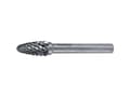 Miniatyrbilde 4 av 5: RUKO 116032 Fræsestift Hårdt metal Rundbue 10 mm Længde 60 mm Skaftdiameter 6 mm