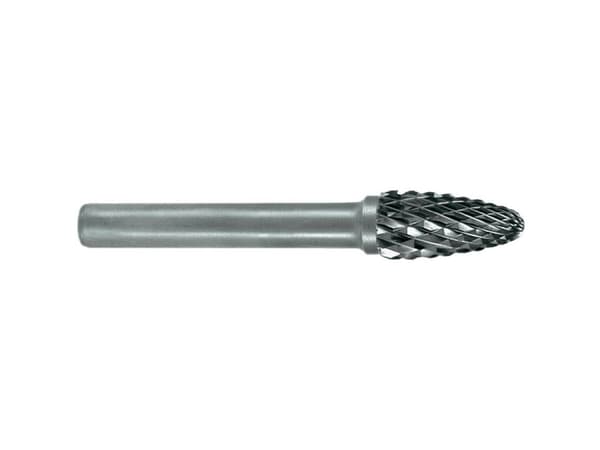 RUKO 116032 Fræsestift Hårdt metal Rundbue 10 mm Længde 60 mm Skaftdiameter 6 mm