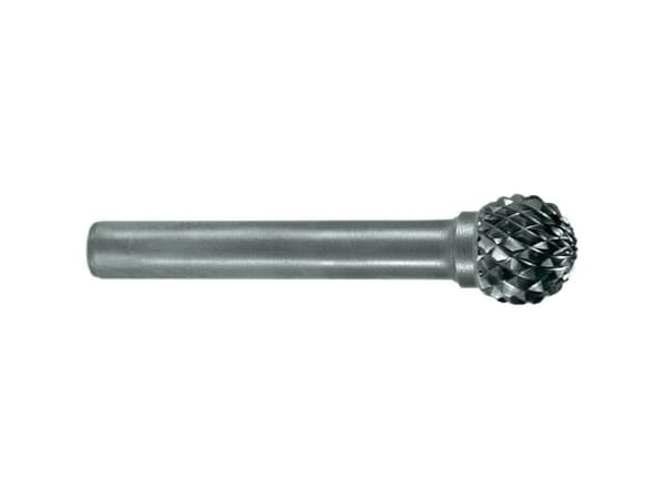 HM fræsestift form D kugle (KUD) RUKO KUD Schaft-Ø 6 mm (116044) 12 mm 1 stk