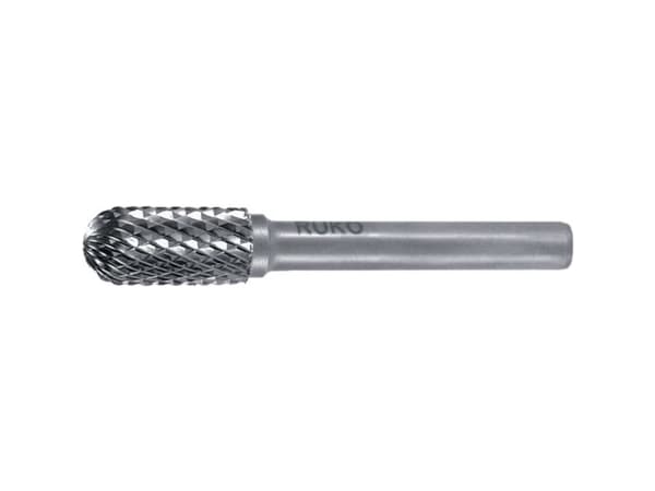 RUKO 116048 Fræsestift Hårdt metal Valse 3 mm Længde 38 mm Skaftdiameter 3 mm