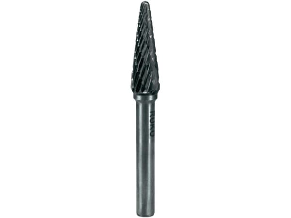 RUKO 116233 Fræsestift Hårdt metal Kegle 6 mm Arbejdslængde 18 mm Skaftdiameter 6 mm