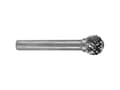 Miniatyrbilde 3 av 5: RUKO 116941 Fræsestift Hårdt metal Kugle 6 mm Længde 56 mm Skaftdiameter 6 mm