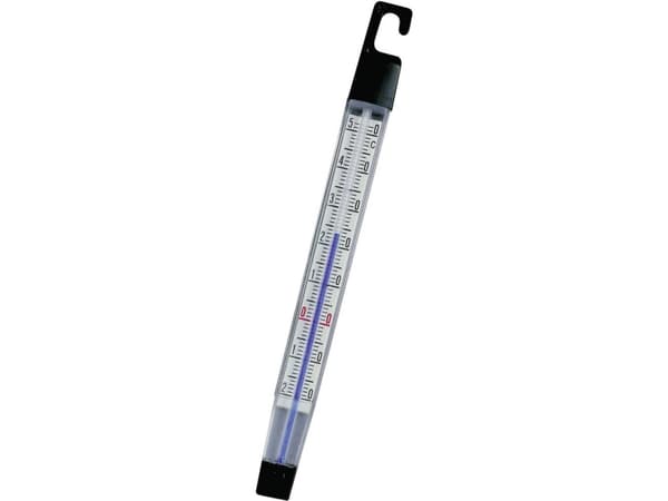 TFA-Dostmann 14.1012, Væskebasert miljøtermometer, Inne/Ute, Analog, Sort, Hvit, Plast, 15 mm