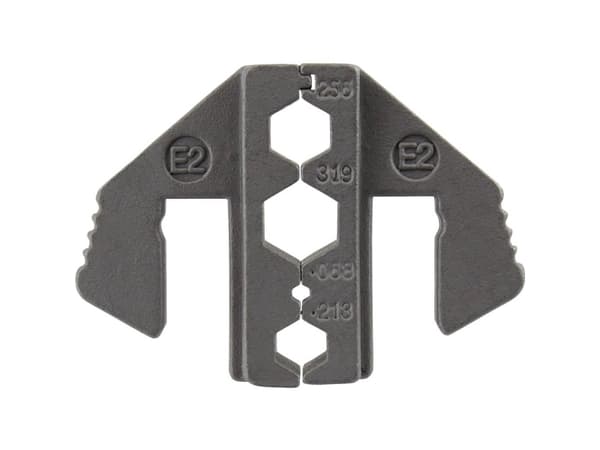 TOOLCRAFT PLE-0E2 Crimp-indsatser Crimpindsats til koaksial-stik Passer til mærke: TOOLCRAFT PZ-500